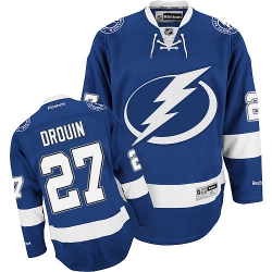 Jonathan Drouin Reebok Tampa Bay Lightning Authentic Royal Blue Home NHL Jersey