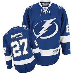 Jonathan Drouin Reebok Tampa Bay Lightning Premier Royal Blue Home NHL Jersey