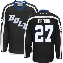 Jonathan Drouin Reebok Tampa Bay Lightning Authentic Black New Third NHL Jersey