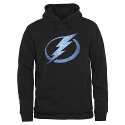 NHL Tampa Bay Lightning Rinkside Pond Hockey Pullover Hoodie - Black