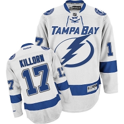 Alex Killorn Reebok Tampa Bay Lightning Premier White Away NHL Jersey