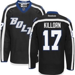 Alex Killorn Reebok Tampa Bay Lightning Authentic Black New Third NHL Jersey