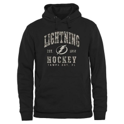 NHL Tampa Bay Lightning Black Camo Stack Pullover Hoodie
