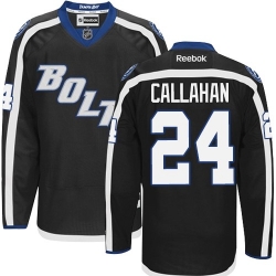 Ryan Callahan Reebok Tampa Bay Lightning Premier Black New Third NHL Jersey