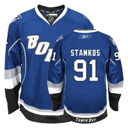Steven Stamkos Reebok Tampa Bay Lightning Premier Royal Blue Third NHL Jersey
