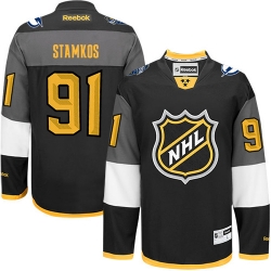 Steven Stamkos Reebok Tampa Bay Lightning Authentic Black 2016 All Star NHL Jersey