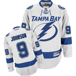 Tyler Johnson Reebok Tampa Bay Lightning Authentic White Away NHL Jersey