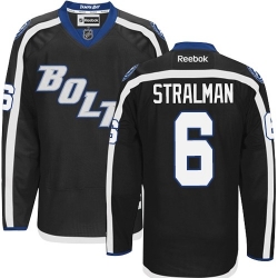 Anton Stralman Reebok Tampa Bay Lightning Authentic Black New Third NHL Jersey