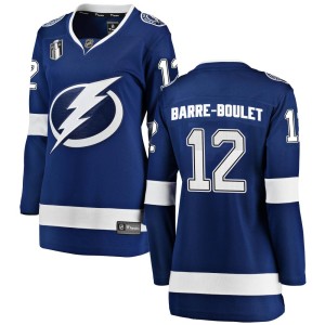 Alex Barre-Boulet Women's Fanatics Branded Tampa Bay Lightning Breakaway Blue Home 2022 Stanley Cup Final Jersey