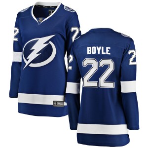 Dan Boyle Women's Fanatics Branded Tampa Bay Lightning Breakaway Blue Home Jersey