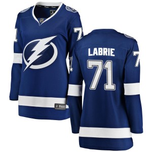 Pierre-Cedric Labrie Women's Fanatics Branded Tampa Bay Lightning Breakaway Blue Home Jersey