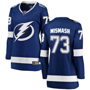 Grant Mismash Women's Fanatics Branded Tampa Bay Lightning Breakaway Blue Home Jersey