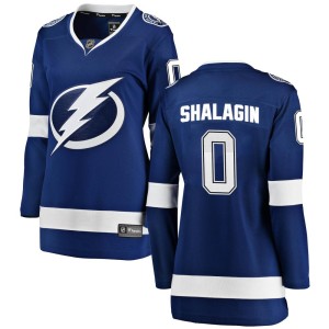 Mikhail Shalagin Women's Fanatics Branded Tampa Bay Lightning Breakaway Blue Home Jersey