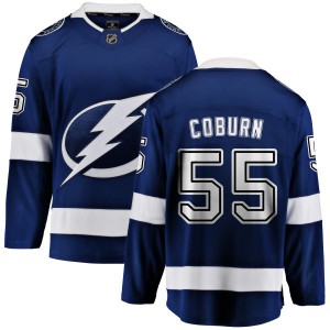 Braydon Coburn Youth Fanatics Branded Tampa Bay Lightning Breakaway Blue Home Jersey