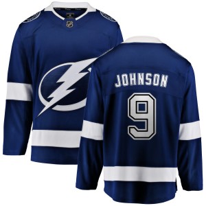 Tyler Johnson Youth Fanatics Branded Tampa Bay Lightning Breakaway Blue Home Jersey
