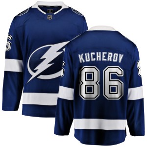 Nikita Kucherov Youth Fanatics Branded Tampa Bay Lightning Breakaway Blue Home Jersey