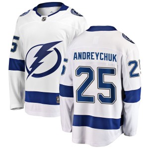 Dave Andreychuk Men's Fanatics Branded Tampa Bay Lightning Breakaway White Away Jersey