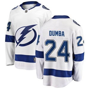 Matt Dumba Men's Fanatics Branded Tampa Bay Lightning Breakaway White Away Jersey