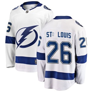 Martin St. Louis Men's Fanatics Branded Tampa Bay Lightning Breakaway White Away Jersey