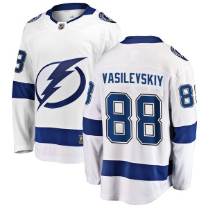 Andrei Vasilevskiy Men's Fanatics Branded Tampa Bay Lightning Breakaway White Away Jersey