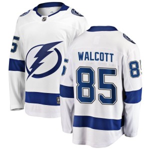 Daniel Walcott Men's Fanatics Branded Tampa Bay Lightning Breakaway White Away Jersey