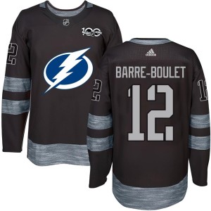 Alex Barre-Boulet Youth Tampa Bay Lightning Authentic Black 1917-2017 100th Anniversary Jersey