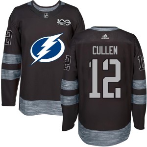 John Cullen Youth Tampa Bay Lightning Authentic Black 1917-2017 100th Anniversary Jersey
