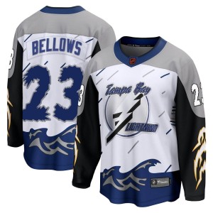 Brian Bellows Youth Fanatics Branded Tampa Bay Lightning Breakaway White Special Edition 2.0 Jersey