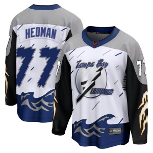 Victor Hedman Youth Fanatics Branded Tampa Bay Lightning Breakaway White Special Edition 2.0 Jersey