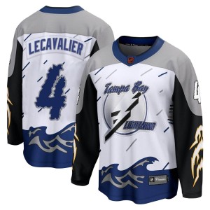 Vincent Lecavalier Youth Fanatics Branded Tampa Bay Lightning Breakaway White Special Edition 2.0 Jersey