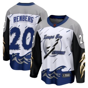 Mikael Renberg Youth Fanatics Branded Tampa Bay Lightning Breakaway White Special Edition 2.0 Jersey