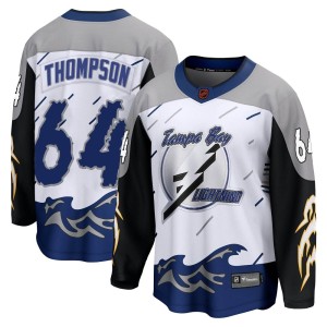 Jack Thompson Youth Fanatics Branded Tampa Bay Lightning Breakaway White Special Edition 2.0 Jersey
