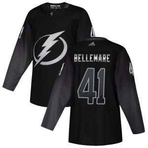 Pierre-Edouard Bellemare Youth Adidas Tampa Bay Lightning Authentic Black Alternate Jersey