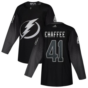 Mitchell Chaffee Youth Adidas Tampa Bay Lightning Authentic Black Alternate Jersey