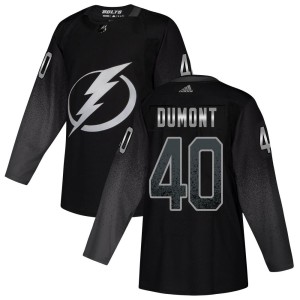Gabriel Dumont Youth Adidas Tampa Bay Lightning Authentic Black Alternate Jersey