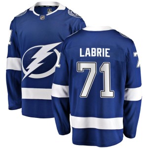 Pierre-Cedric Labrie Men's Fanatics Branded Tampa Bay Lightning Breakaway Blue Home Jersey