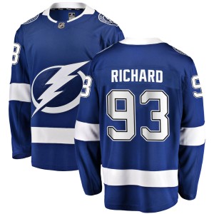 Anthony Richard Men's Fanatics Branded Tampa Bay Lightning Breakaway Blue Home Jersey