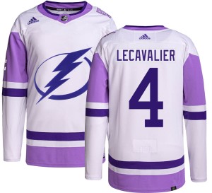 Vincent Lecavalier Youth Adidas Tampa Bay Lightning Authentic Hockey Fights Cancer Jersey