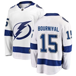 Michael Bournival Youth Fanatics Branded Tampa Bay Lightning Breakaway White Away Jersey