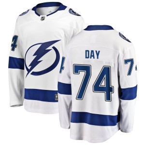 Sean Day Youth Fanatics Branded Tampa Bay Lightning Breakaway White Away Jersey