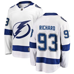 Anthony Richard Youth Fanatics Branded Tampa Bay Lightning Breakaway White Away Jersey