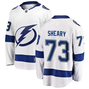 Conor Sheary Youth Fanatics Branded Tampa Bay Lightning Breakaway White Away Jersey