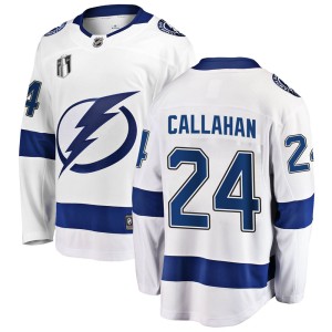 Ryan Callahan Men's Fanatics Branded Tampa Bay Lightning Breakaway White Away 2022 Stanley Cup Final Jersey