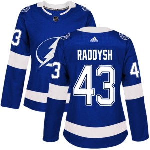 Darren Raddysh Women's Adidas Tampa Bay Lightning Authentic Blue Home Jersey