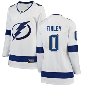 Jack Finley Women's Fanatics Branded Tampa Bay Lightning Breakaway White Away Jersey
