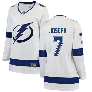 Mathieu Joseph Women's Fanatics Branded Tampa Bay Lightning Breakaway White Away Jersey