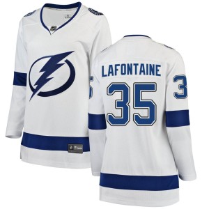 Jack LaFontaine Women's Fanatics Branded Tampa Bay Lightning Breakaway White Away Jersey