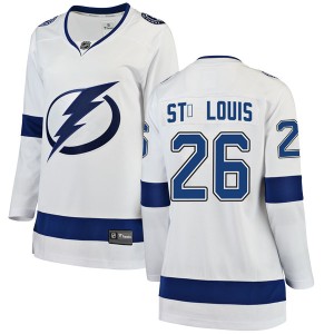 Martin St. Louis Women's Fanatics Branded Tampa Bay Lightning Breakaway White Away Jersey