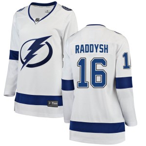 Taylor Raddysh Women's Fanatics Branded Tampa Bay Lightning Breakaway White Away Jersey