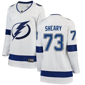Conor Sheary Women's Fanatics Branded Tampa Bay Lightning Breakaway White Away Jersey